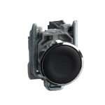 Schneider Harmony XB4 Push Button Metal Flush Black Tombol Tekan Hitam 22mm 1NO Spring XB4BA21