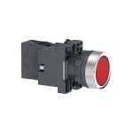 Schneider Harmony XA2 Illuminated Push Button Red Tombol Iluminasi Merah 22mm 220VAC 1NC Spring XA2EW34M2