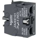 Schneider Harmony XA2 Auxiliary Contact Block Kontak Blok Tambahan 1NO Screw ZA2EE101