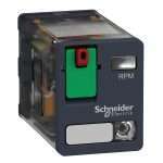 Schneider Harmony Electromechanical Relay Power RPM 2C/O 230VAC 15A 8 Pin Dengan LED RPM22P7