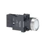 Schneider Harmony XA2 Illuminated Push Button White Tombol Iluminasi Putih 22mm 220VAC 1NO Spring XA2EW31M1