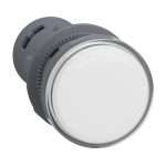 Schneider Harmony XA2 Pilot Lamp Light White Lampu Indikator Putih 22mm Monolitik 220VAC XA2EVM1LC