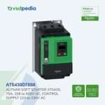 Schneider Soft Starter ATS430 75A 208-600VAC 37kW ATS430D75S6 Pengganti ATS22D75Q