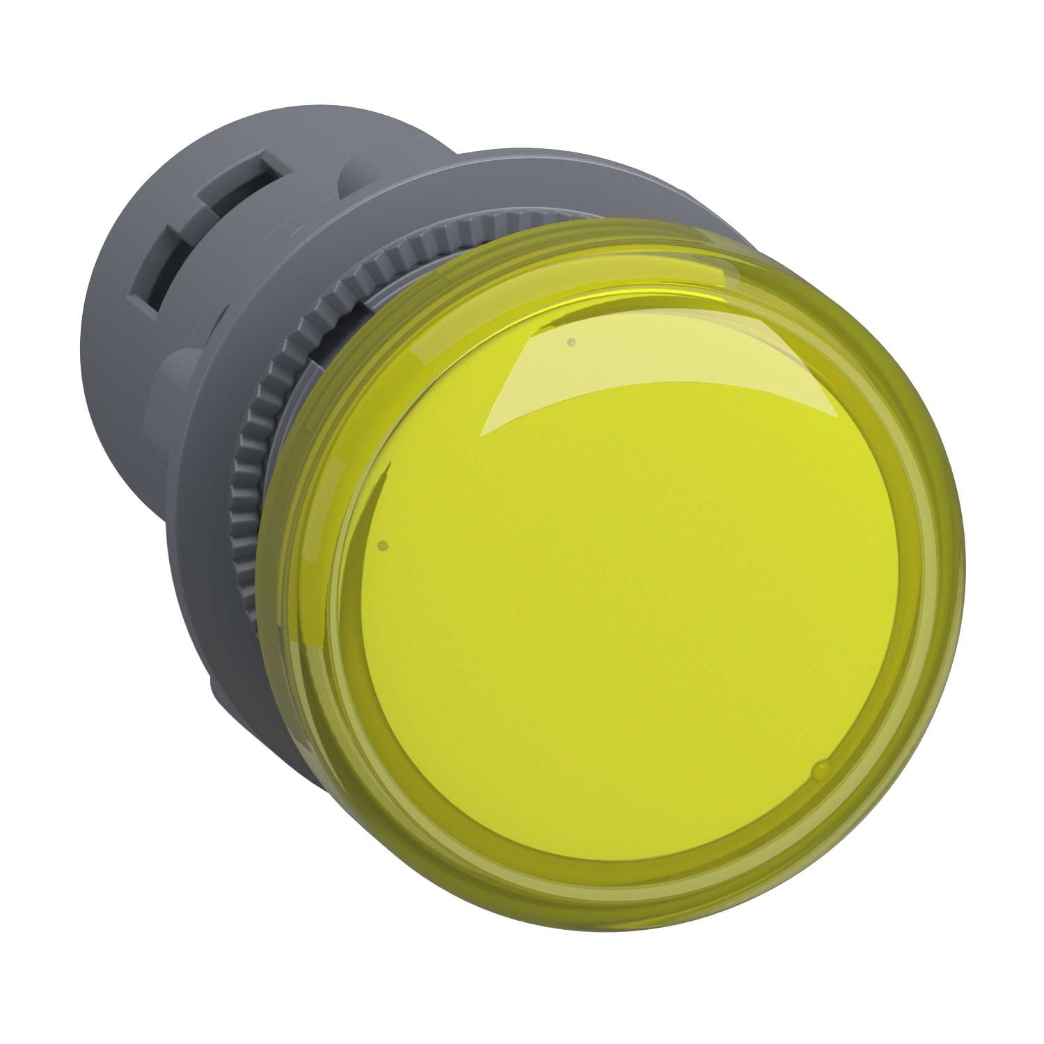 Schneider Harmony XA2 Pilot Lamp Light Yellow Lampu Indikator Kuning 22mm Monolitik 24V AC/DC XA2EVB8LC